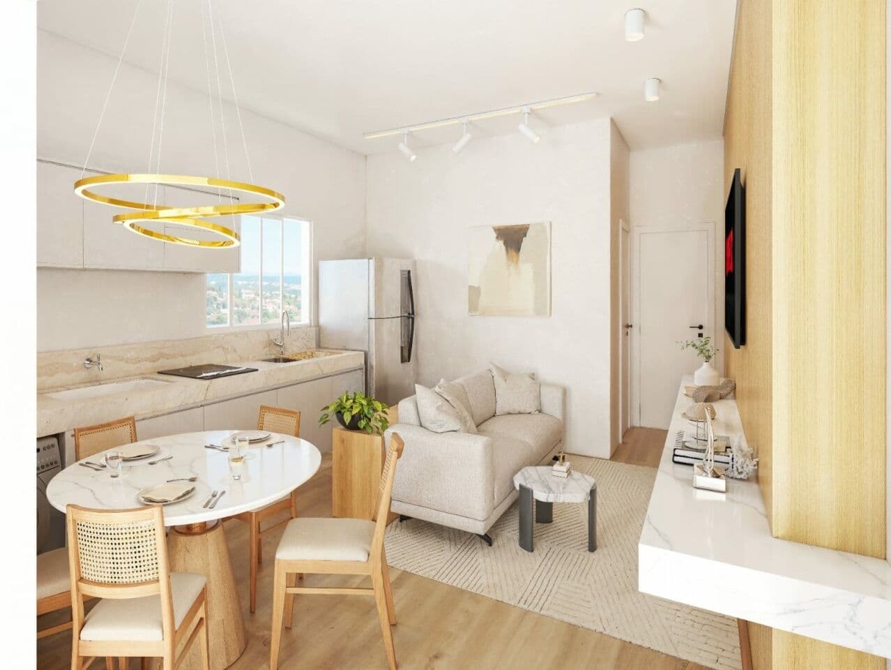 Apartamento stúdio na planta à venda - Gopoúva/ 1 dorm 1 banheiro 1 vaga