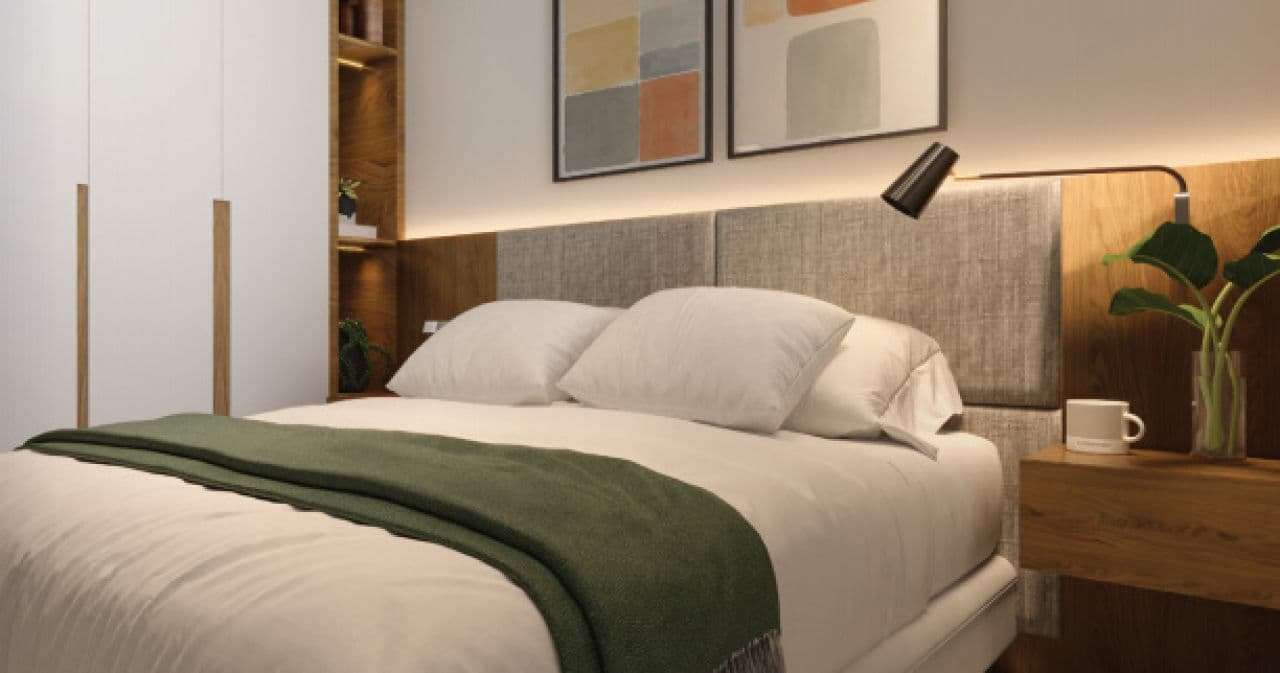 Apartamento na planta de 2 dormitórios à Venda